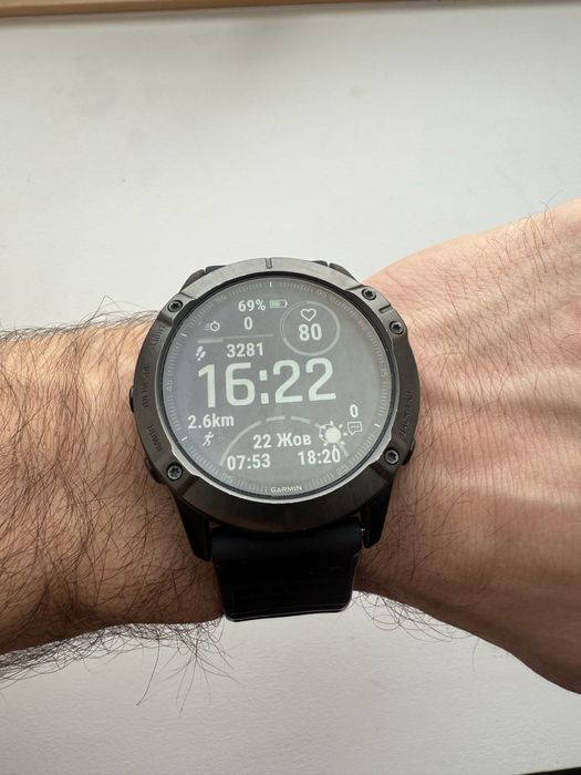 Garmin Fenix 6 X PRO.