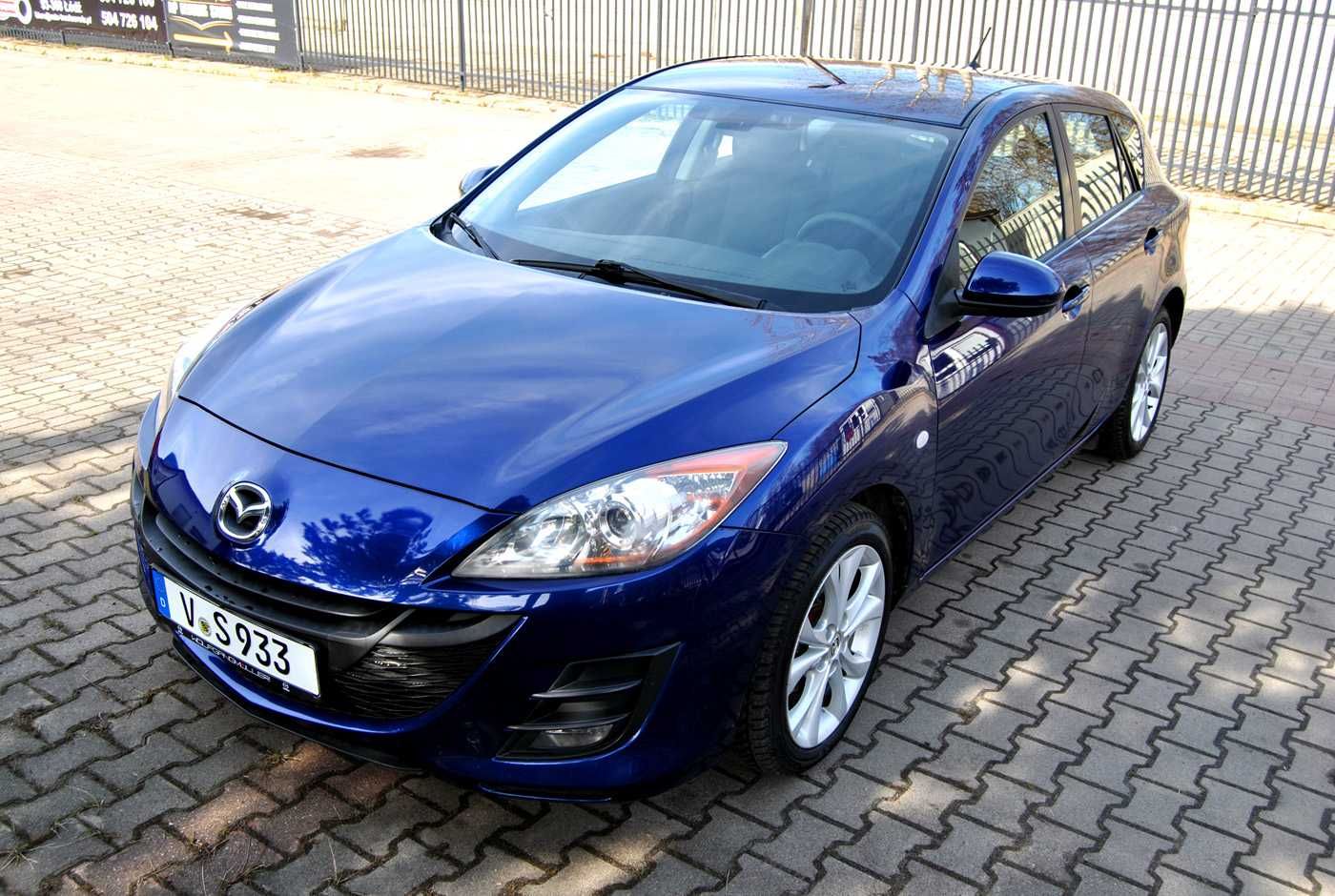 Mazda 3. Rej 04/2010, Bezwypadkowy egzemplarz z małym przebiegiem.