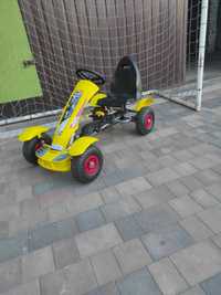 Gokart na pedały duże pompowane kola