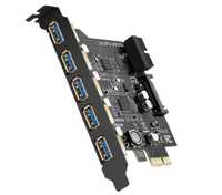SupaHub Karta PCI-E na USB 3.0, 5 portów