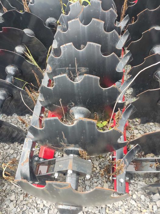 Nowa brona talerzowa stal borowa Strumyk/Demarol agregat 1,4/3,4m