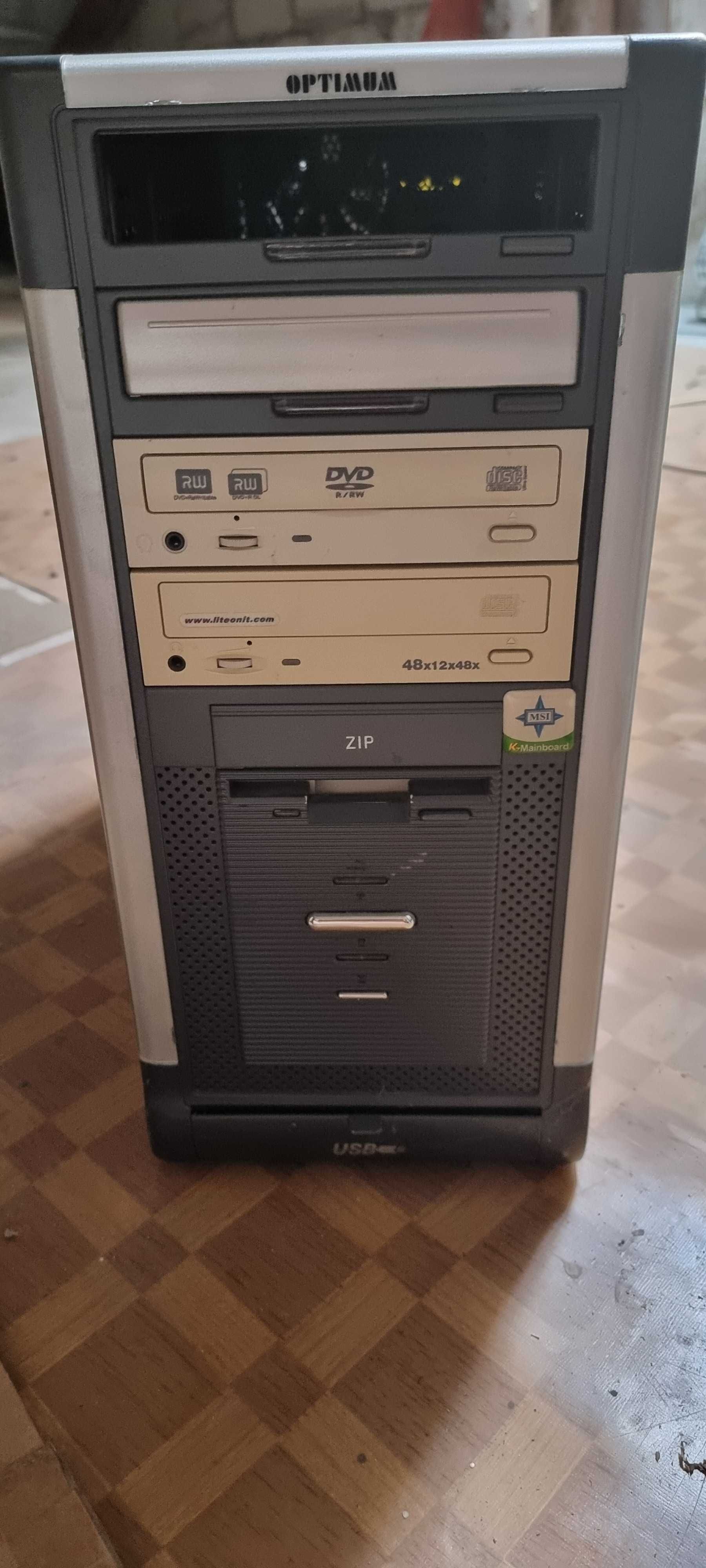 Monitor CRT NEC MultiSync FE771SB Diamondtron kineskopowy i komputer