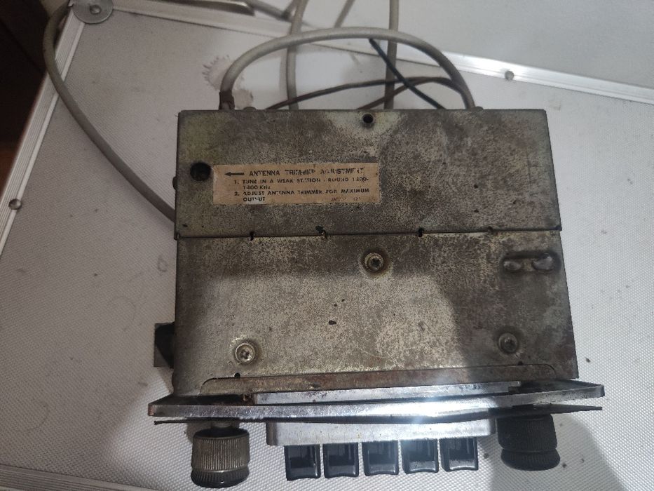 Rádio de carro AIMOR – Muito Antigo, Raro!