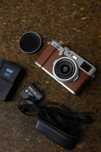 Fuji X100F Limited Edition brown skin - dwie baterie
