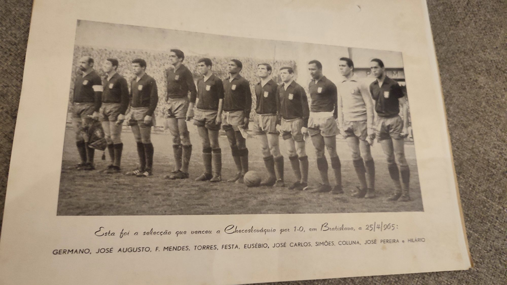 História das Selecções do Futebol Português - 1966 - Fascículo 1