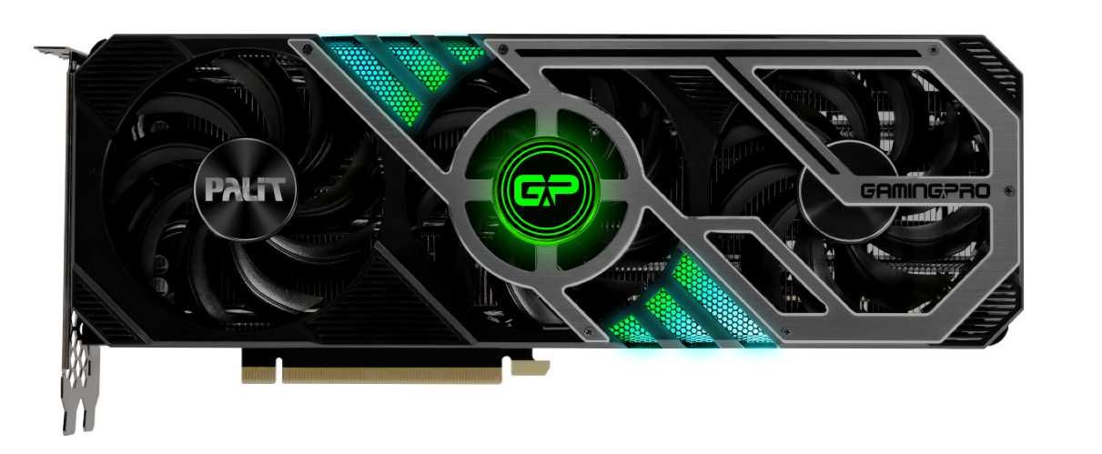 Karta graficzna Palit RTX 3070 Ti Gaming PRO 8GB GDDR6X GW 12M LED RGB