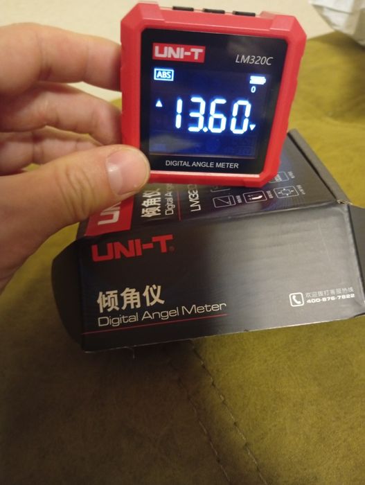 Кутомір електронний UNI-T LM320C