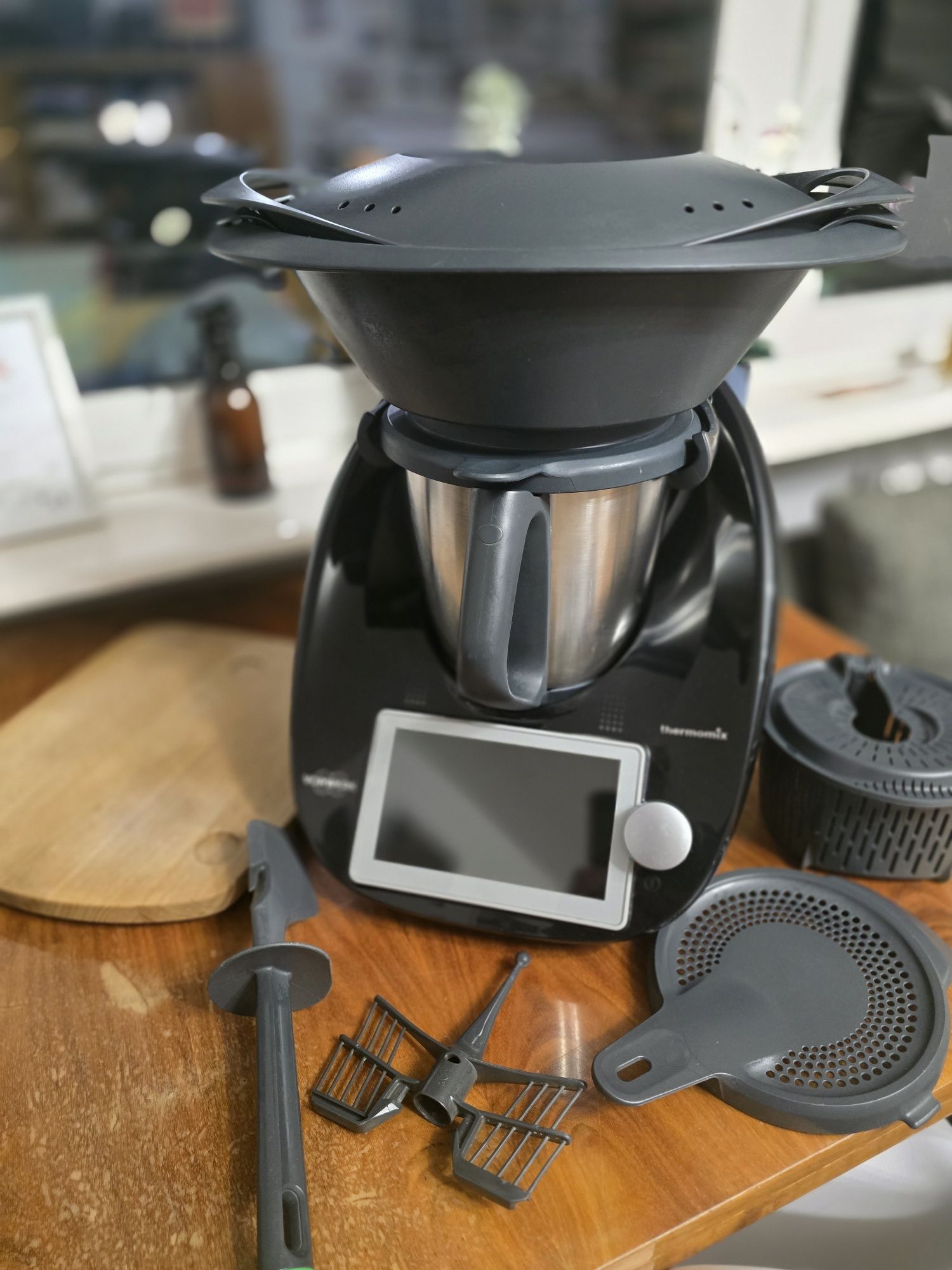 Thermomix TM6 Czarny Limited Edition + oryginalna podstawka