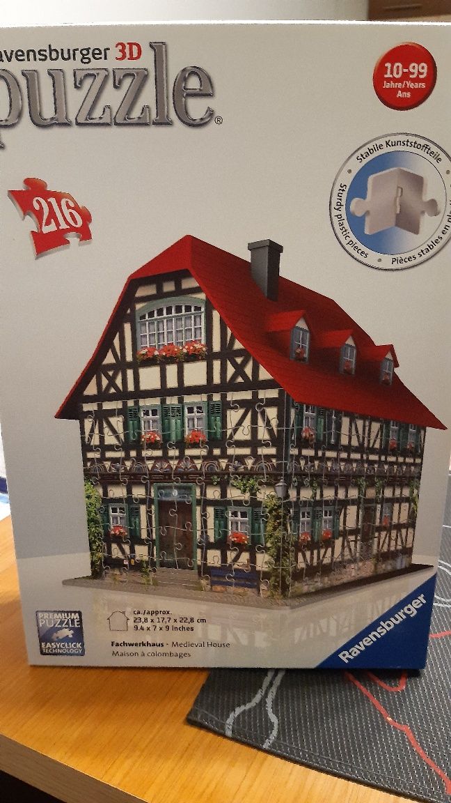 Puzzle 3D Medieval House