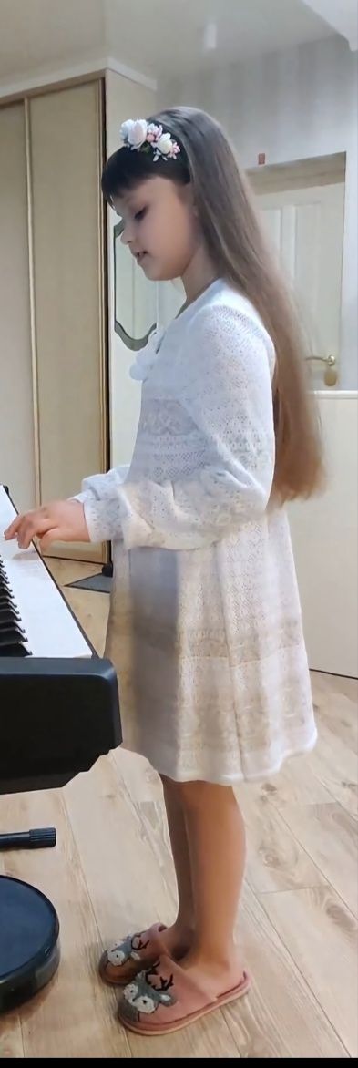 Біла сукня р.140-146 белое платье вышиванка вишиванка українська сукня