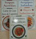 Coleção livros de culínária