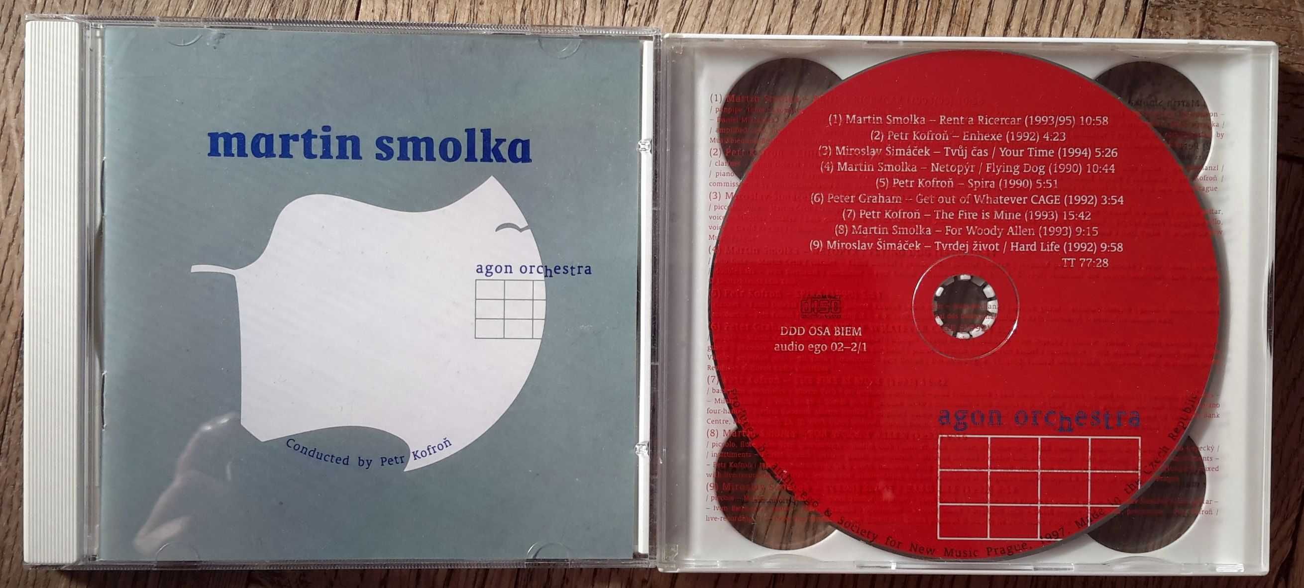 Agon Orchestra: Martin Smolka etc na CD