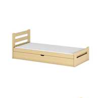 Łóżko, łóżeczko dziecięce jednoosobowe Lanomeble, rozm. 80x180, 2 szt.
