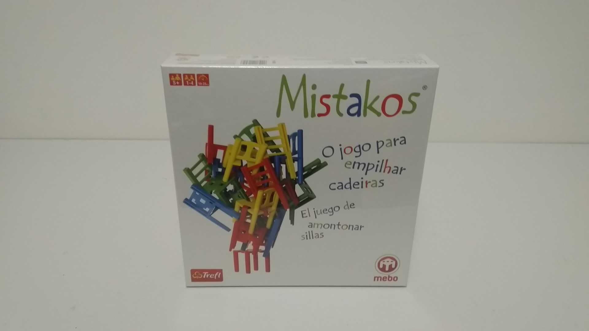 Mistakos - Jogo de Tabuleiro Novo e Selado