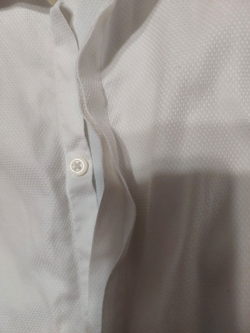 Сорочка біла Zara зріст 140 slim fit