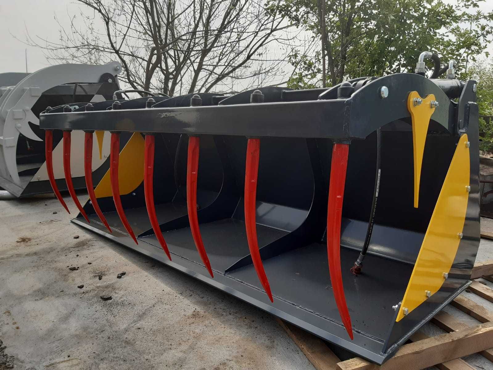 RATY! Łyżko-krokodyl do ładowarki JCB, merlo, manitou, 200 cm