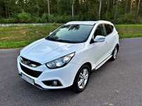 Hyundai ix 35 4x4 Biala Perła Polski Salon Dwóch Właścicieli Stan Bdb