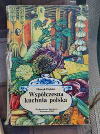 książka kucharska Henryk Dębski Współczesna kuchnia polska