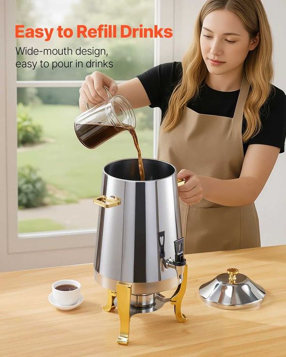 Диспенсер для гарячих напоїв VEVOR Диспенсер для гарячих напоїв (13 л)