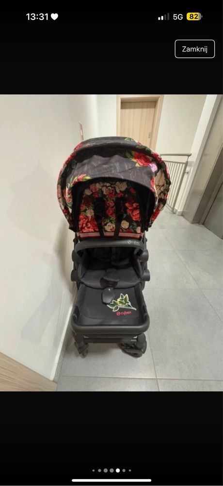 Cybex priam 2.0 Spring Blossom Dark