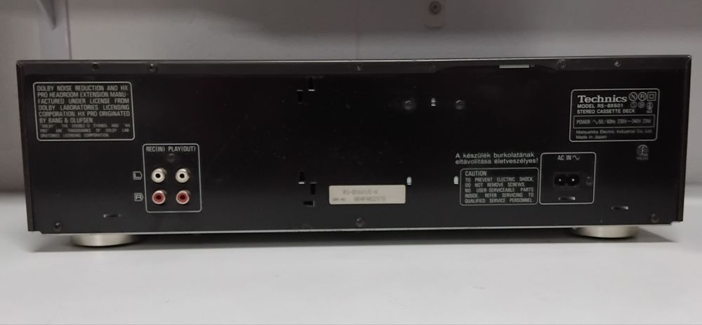 TECHNICS RS-BX601  deck cassettes 3 Head