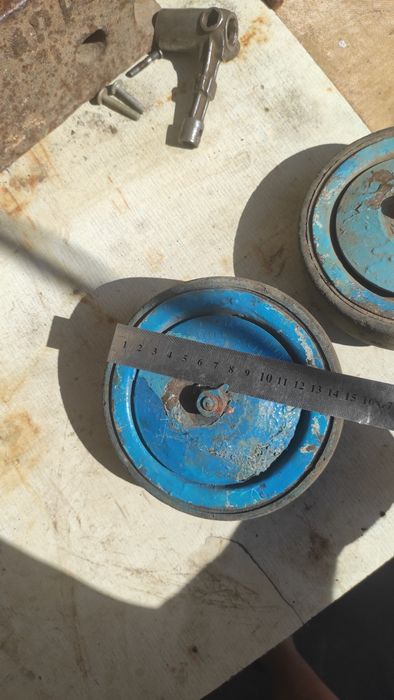 Мощные колеса на тележку