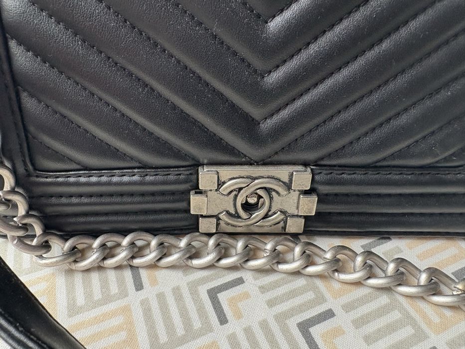 Torebka chanel boy sran idealny