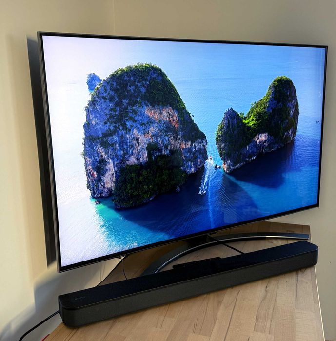 TV LG QNED 55'' (140 cm) - imagem incrível, ótimo estado