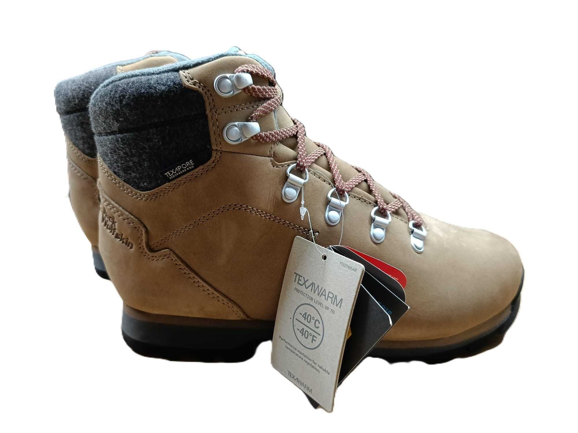 NOWE Męskie buty Jack Wolfskin Thunder Bay Texapore 40,5 wodoodporne