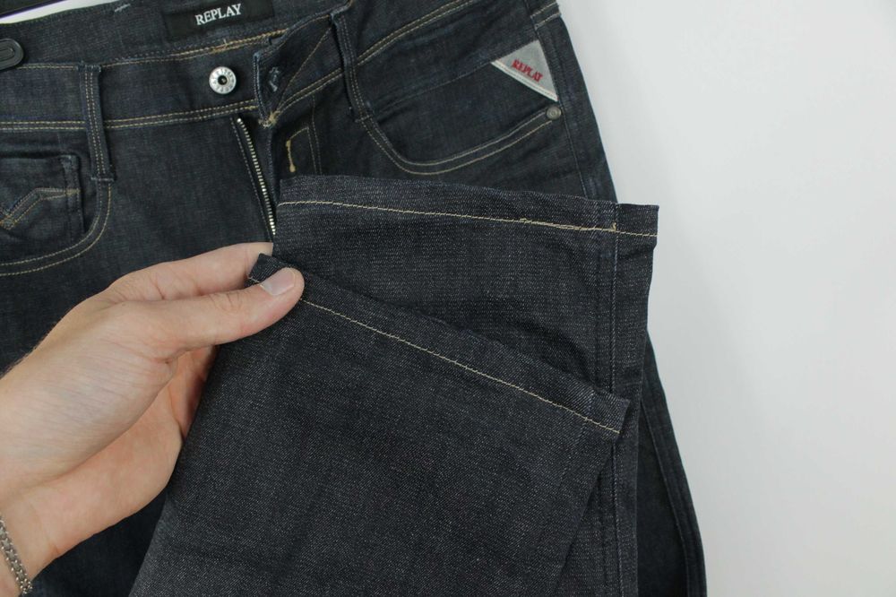 Круті брендові джинси Replay Anbass Hyperflex Stretch Розмір W32/L32