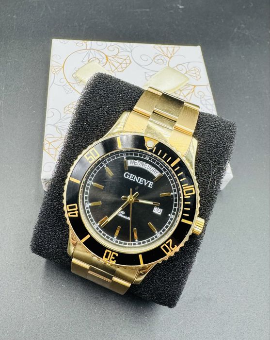 Nowy zloty zegarek proba 585 waga 90,64g