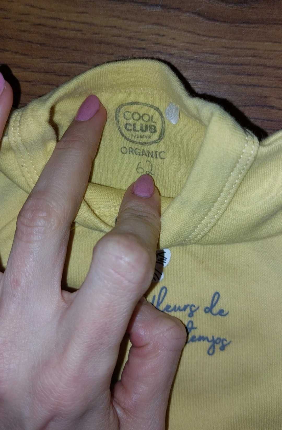 Cool Club, komplet dziewczęcy z długim rękawem, rozmiar 62