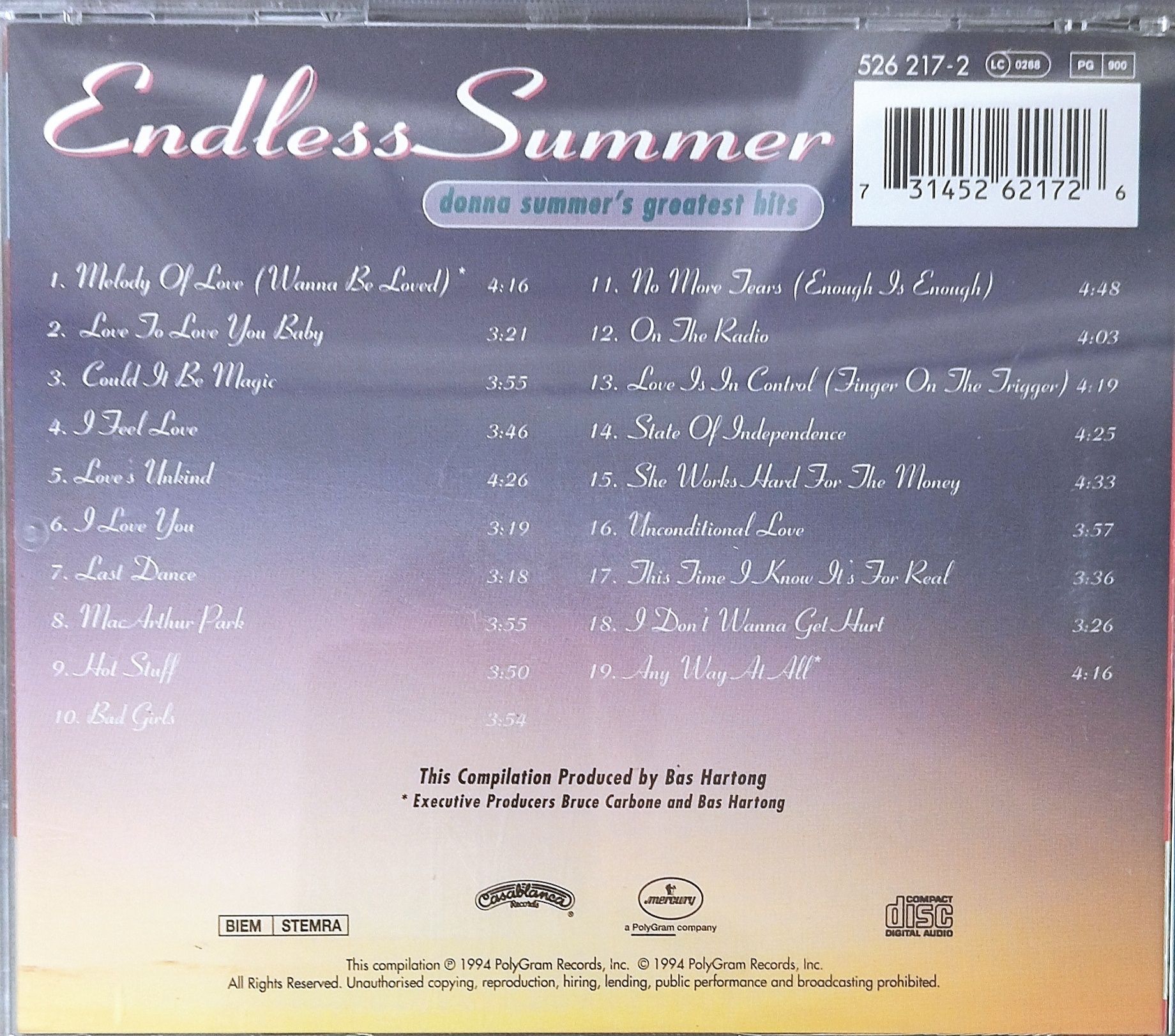 Cd Donna Summer, Mary J.Blige фирменный