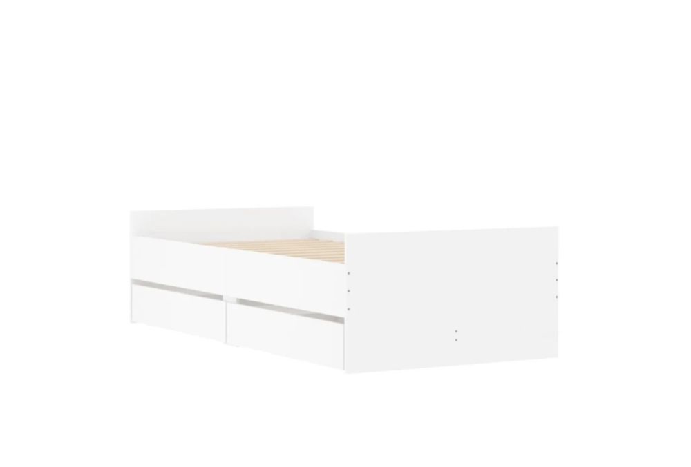 cama de solteiro com estrado e colchao