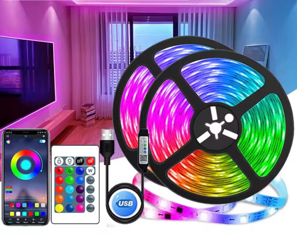 PROMOCJA!! Taśma LED RGB Bluetooth
