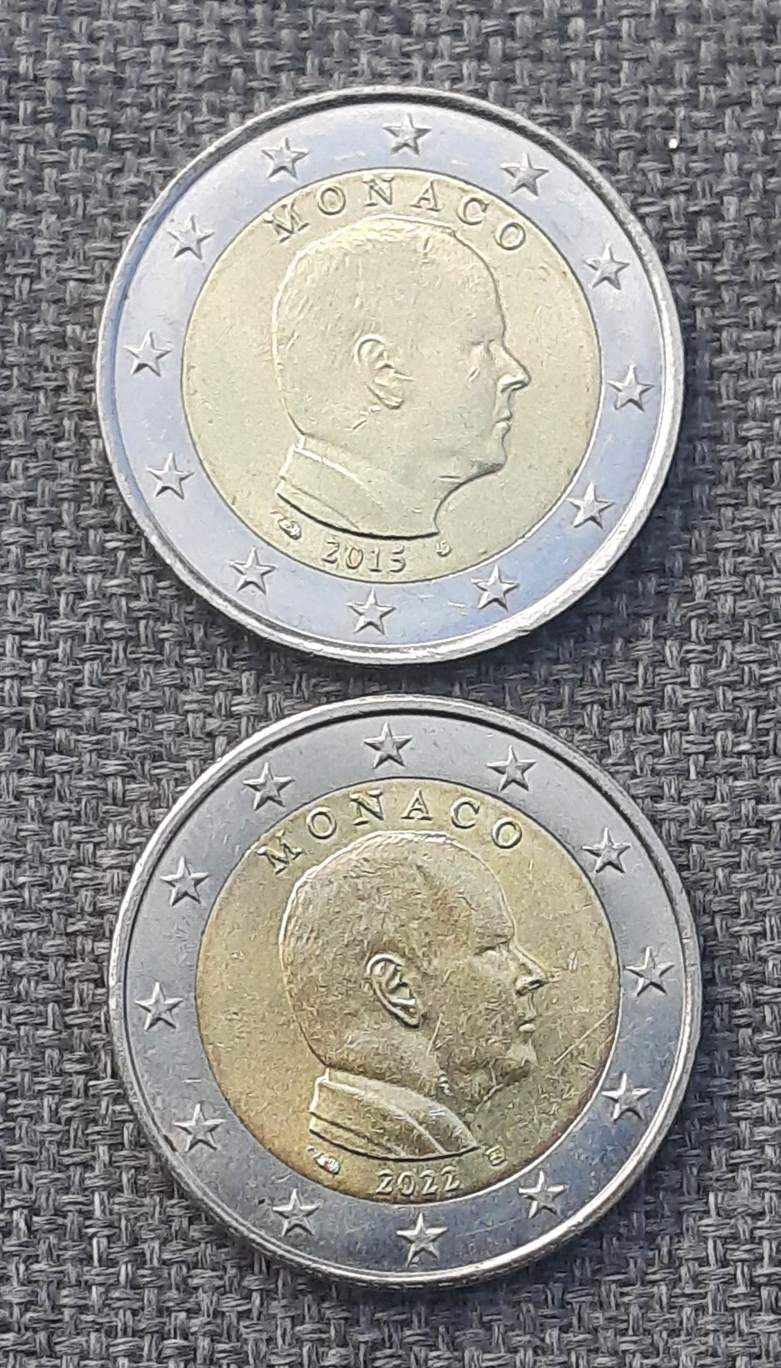 Zestaw monet 2 euro z Monako