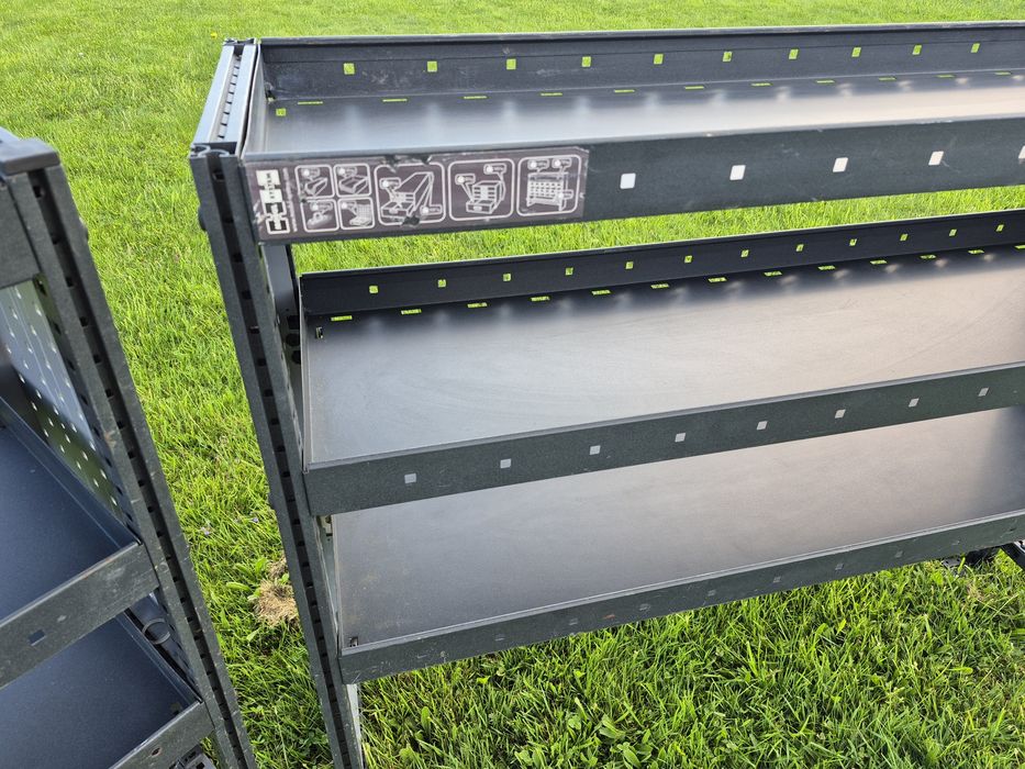 Regały samochodowe MODUL-SYSTEM wurth sortimo bott zabudowa do busa