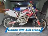Honda CRF Honda crf 450 sprowadzony nie używany w Polsce