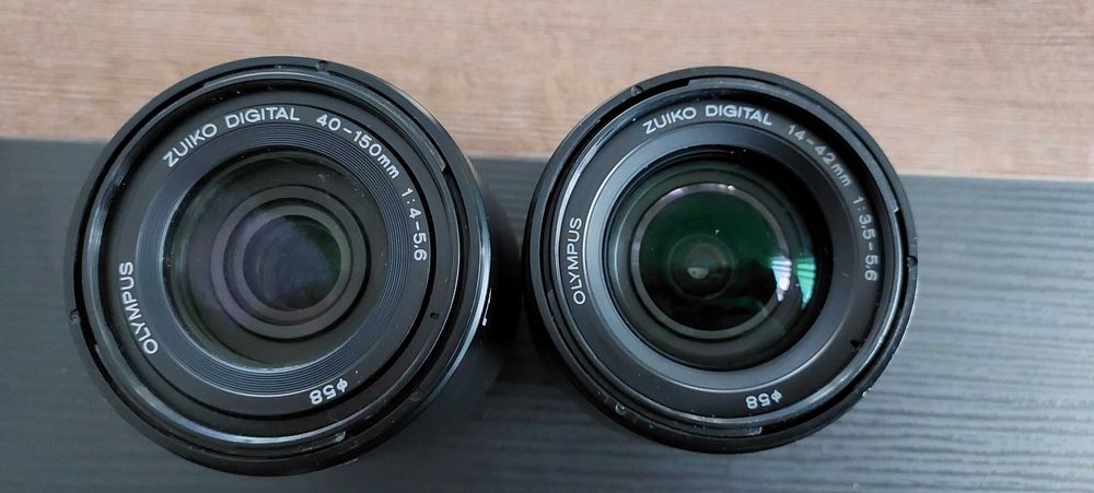 Olympus E420 Double Zoom Kit -  bogaty zestaw