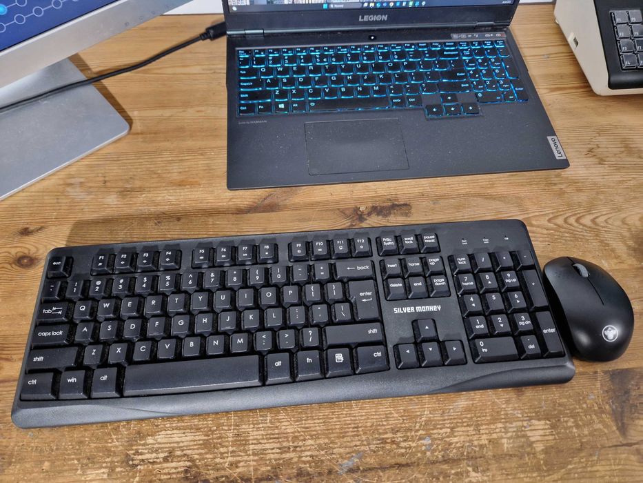 Zestaw Klawiatura + Mysz Silver Monkey S41 Wireless  (3405)