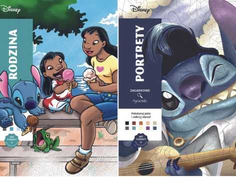 Розмальовка антистресс disney раскраски за номерами дісней Польща