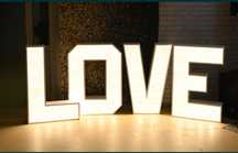 Napis LOVE na Twoja impreze !!