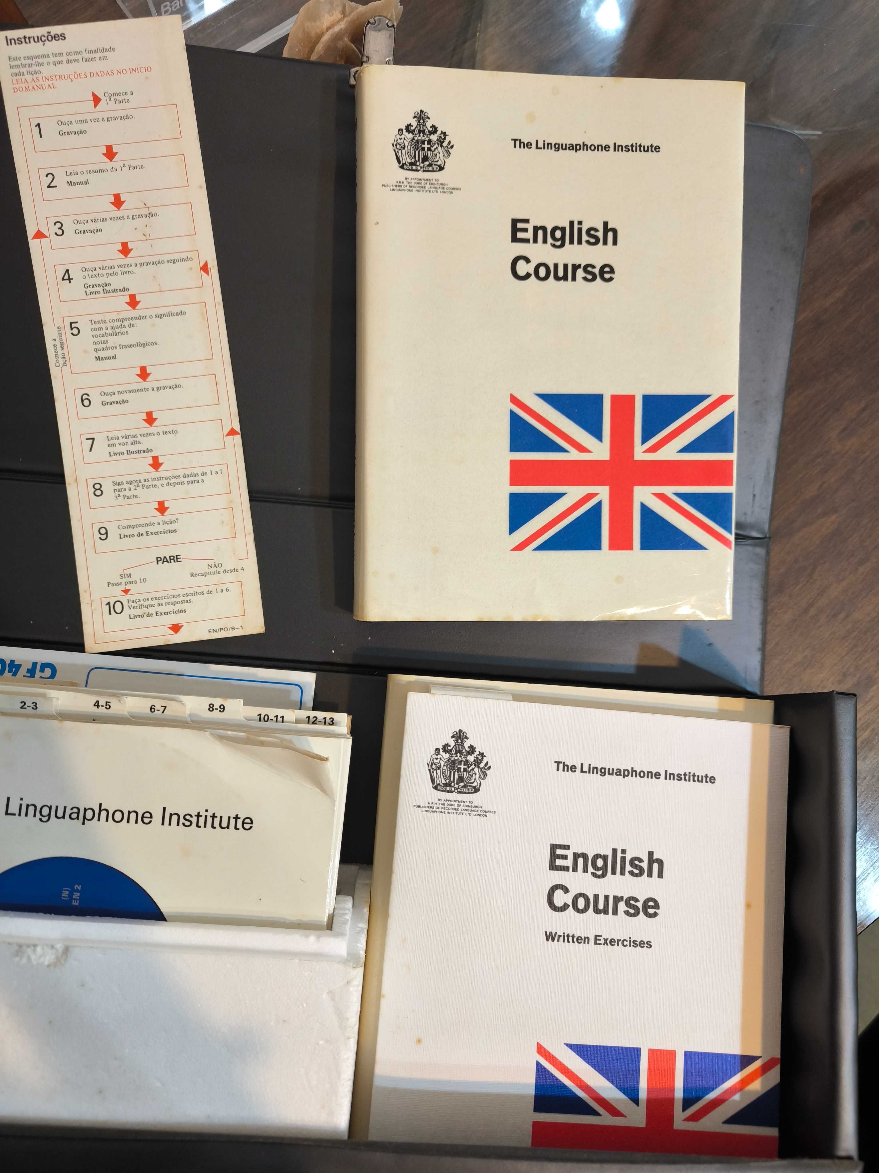 Curso de inglês em Vinil