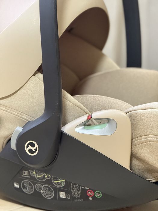 Автокрісло CYBEX Cloud T i-Size plus Cozy Beige група 0+