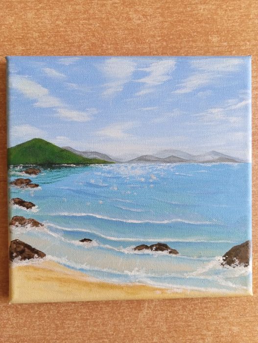 Obraz akrylowy ręcznie malowany