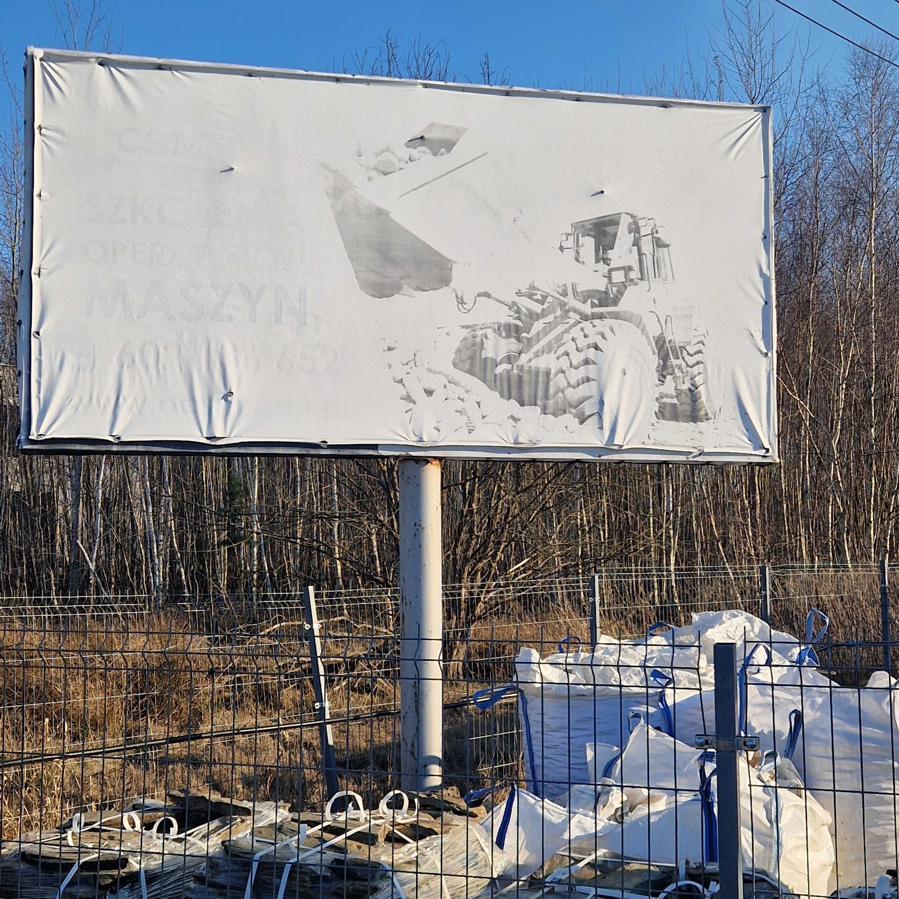 Konstrukcja pod baner 400x200 reklama