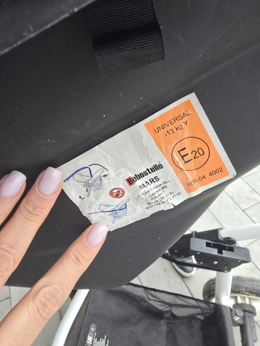 Wózek Bebetto Nico 2w1 (gondola + fotelik Mars)