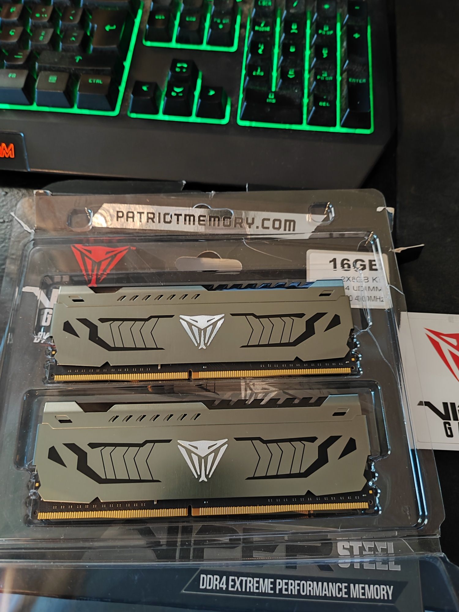 Memória RAM Viper Steel 4000C16 4x8GB