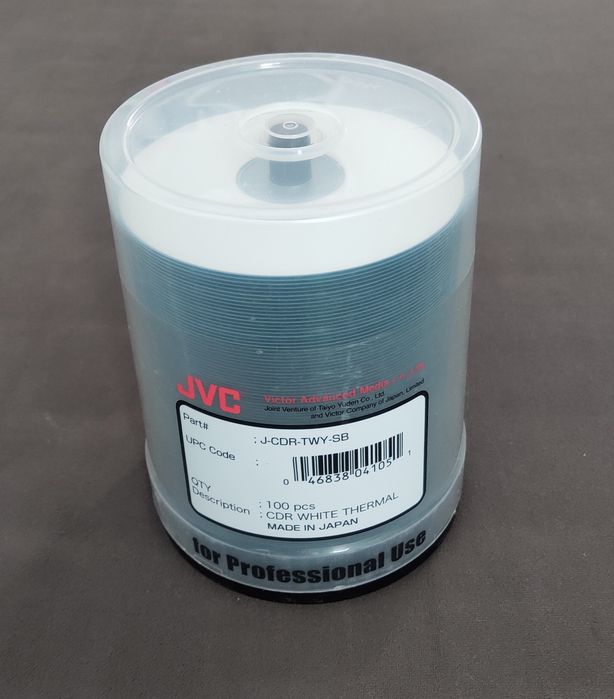 Диски CD-R чистые JVC Япония