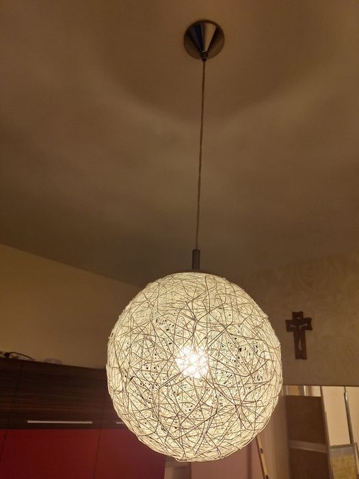 Lampa sufitowa drucikowa